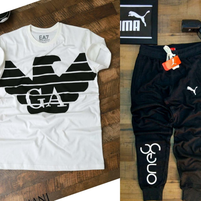 Branded Tshirt + Track Pant combo