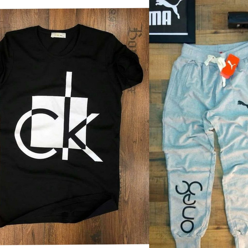 Branded Tshirt + Track Pant combo