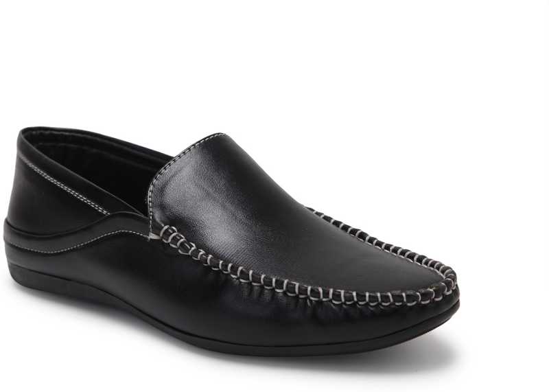 Stylish Casual Shoes Loafers For Men(Black)