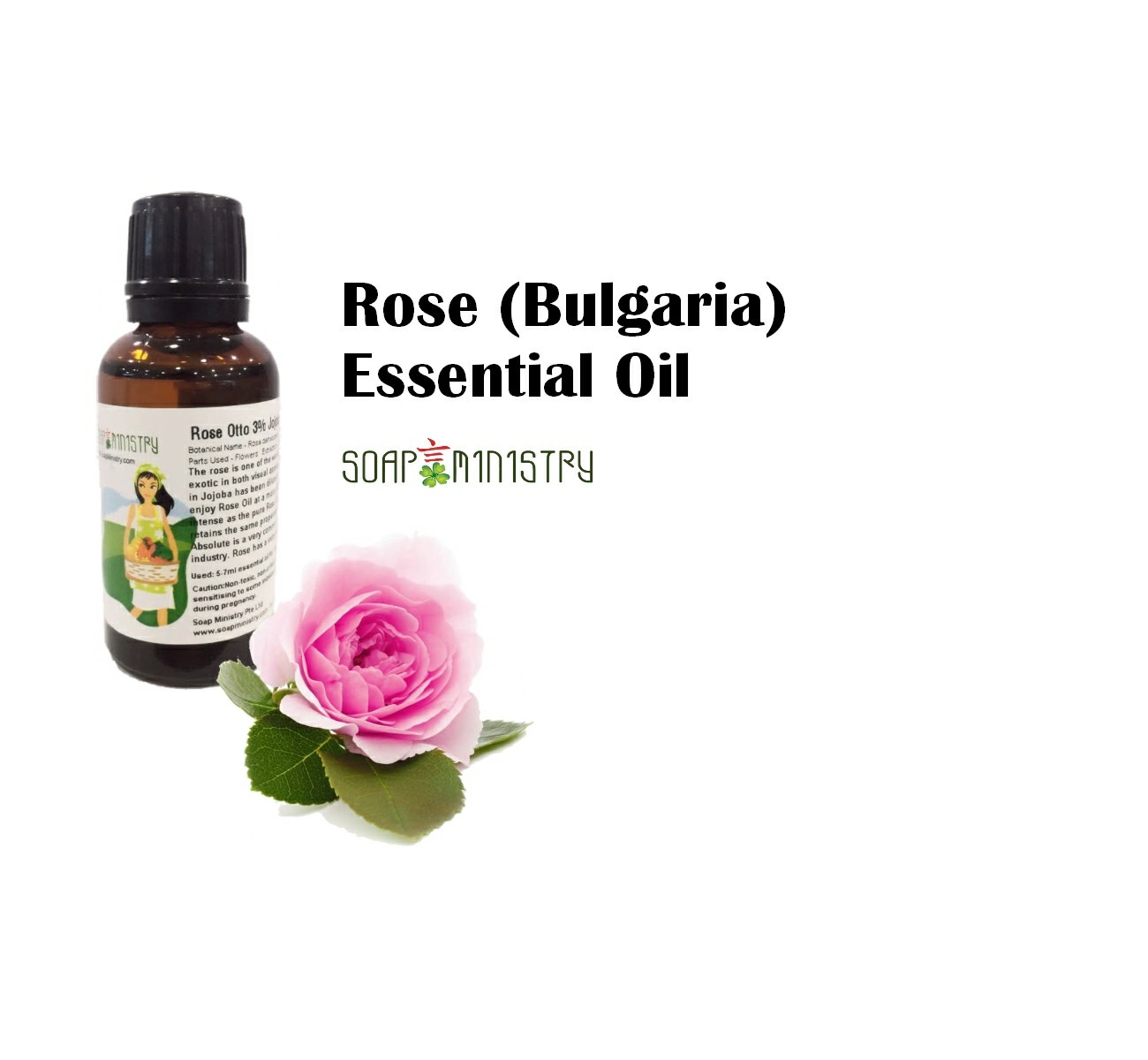 Rose Otto 3% Jojoba Essential Oil 1L