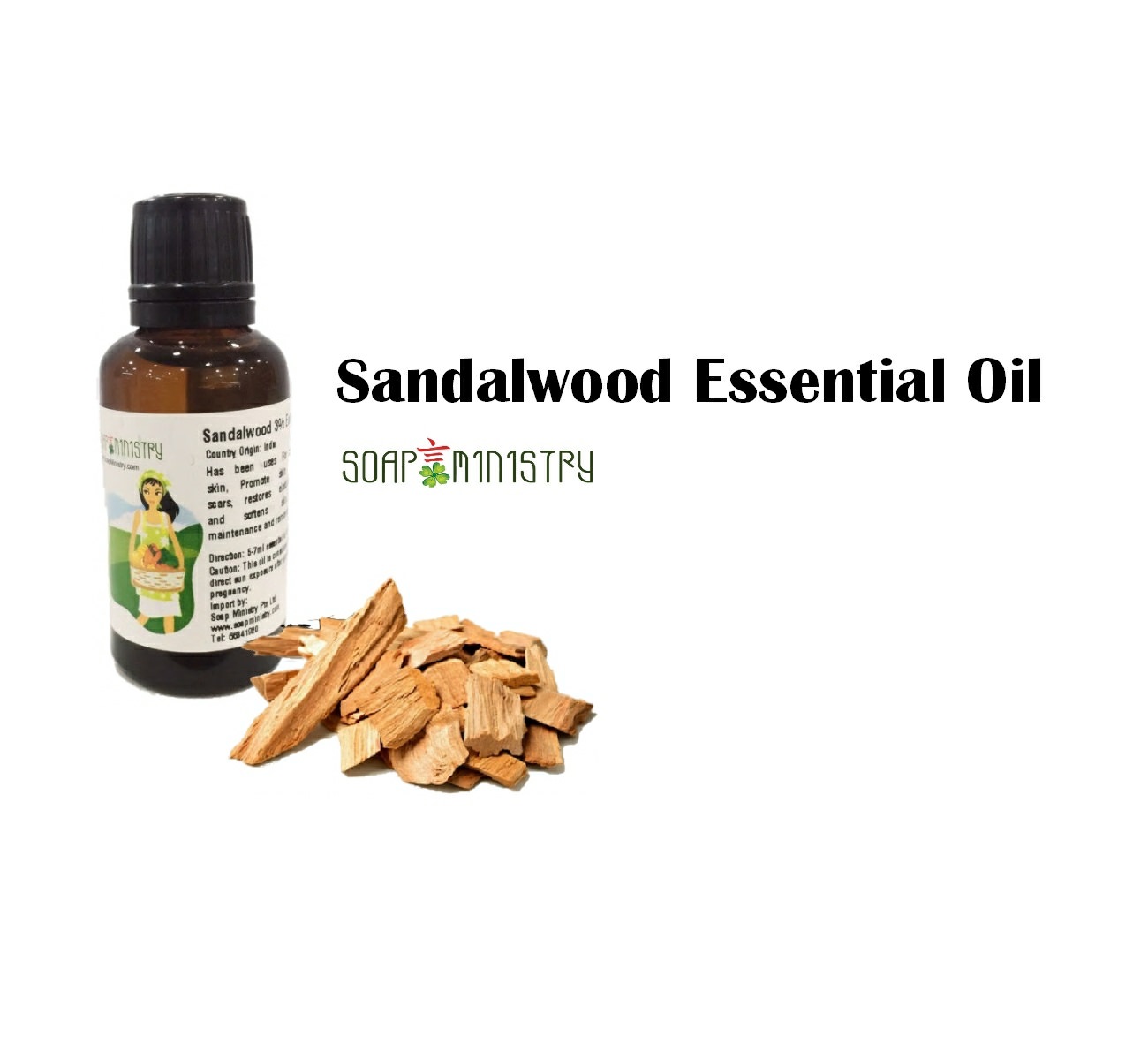 Sandalwood 100 East India Essential Oil 500ml