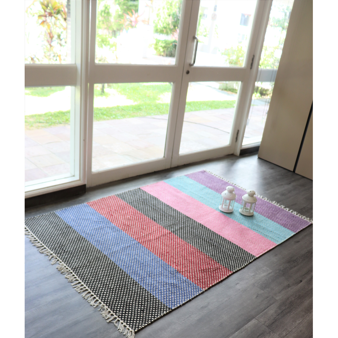 Striped Cotton Rug