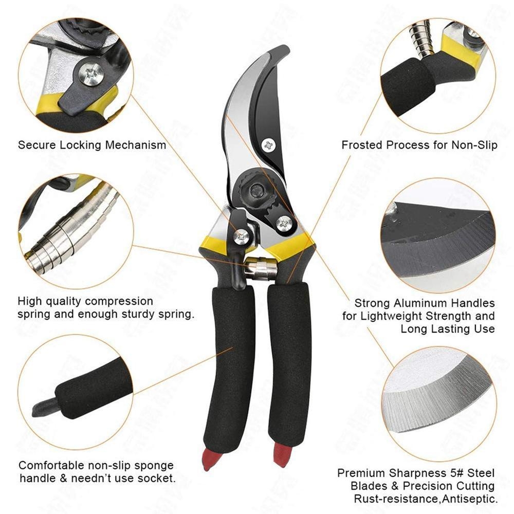 Garden Shears Sharp Cutter Pruners Scissor, Pruner